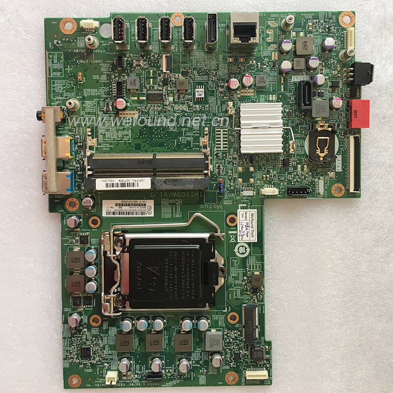 100% Working Desktop Motherboard M800Z LM70Z 14072-1 03T7504 IH110SW/V1.0 System Board Full Tested Working