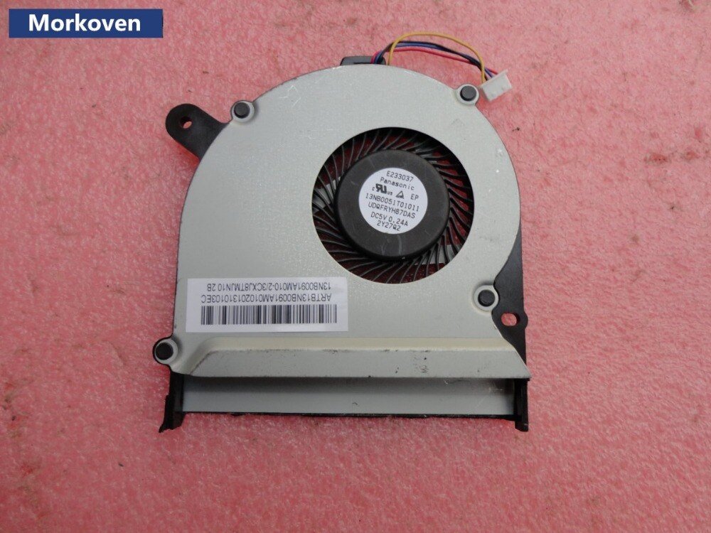 13NB0051AM06 - 01 13NB0051T01011 CPU FAN FOR ASUS S400 S400C S400CA S400E X402C S500 S500C S500CA X502CA CPU COOLING FAN