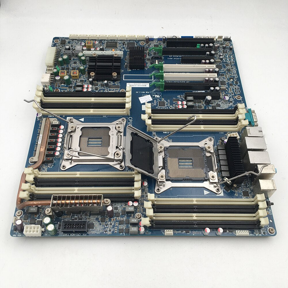 708610-001 HP Z820 Workstation Motherboard REV:1.03 618266-003 Support V2 CPU Full Tested Working