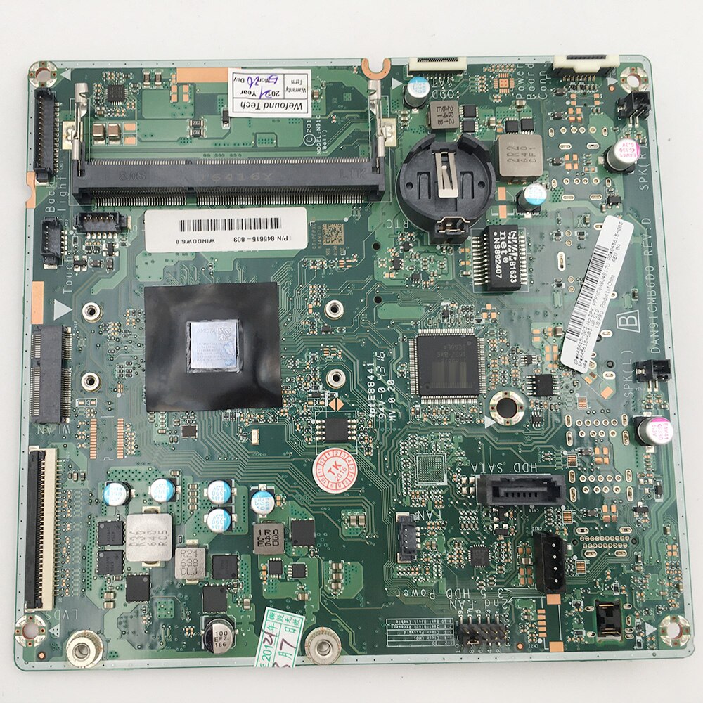All-in-One Motherboard HP 24-G DAN91CMB6D0 845615-005 845615-603 845615-003 Full Tested Working
