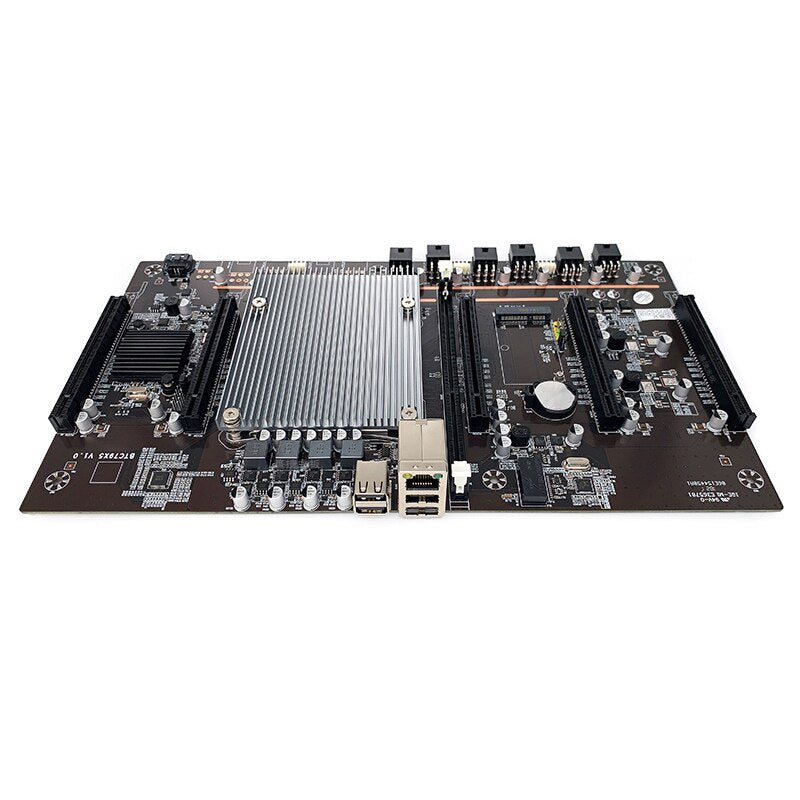 BTC-79X5 Mining Motherboard X79 H61 LGA 2011 5 PCI-E Express 3.0 X8 Slots Support 3060 GPU DDR3 Full Tested Working