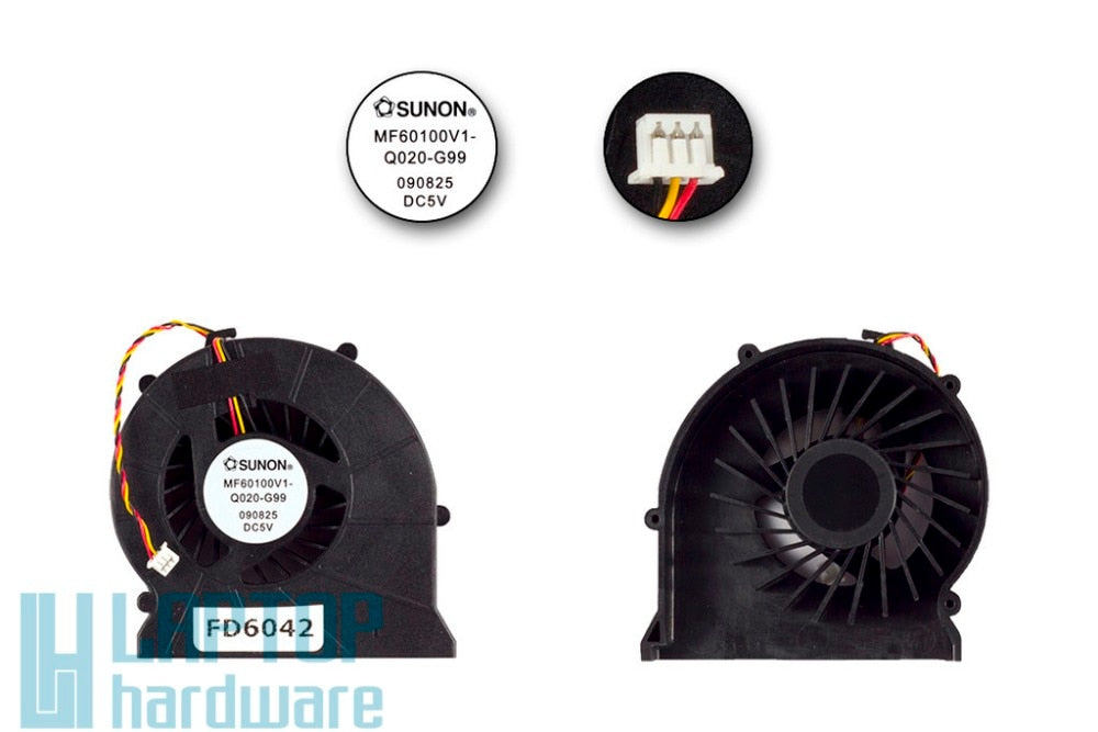 CPU Cooling Fan FOR MSI CX600 GE600 GX400 CX420 MF60100V1-Q020-G99 Cr400 Ex460 cooler CR420 CR420MX CR600 EX620 CX500 CX620