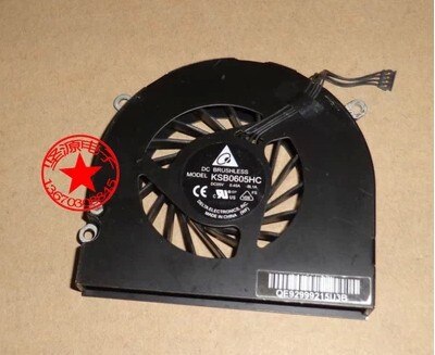 CPU Cooling Fan Replacement for Apple MacBook Pro 17" A1297 MC226 mc227 MC024 MC725 MC110 mb604 Laptop Cooler