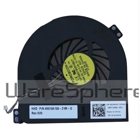 CPU Cooling Fan for DELL Precision M4600 02HC9