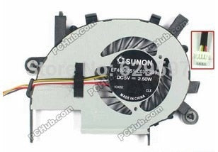 CPU Cooling Fan for FOR ACER Aspire V5-552G V5-572G V5-573G V5-552 V5-472 V5-472P V7-582PG EF40060S1-C030-S99 AB07005HX070B00