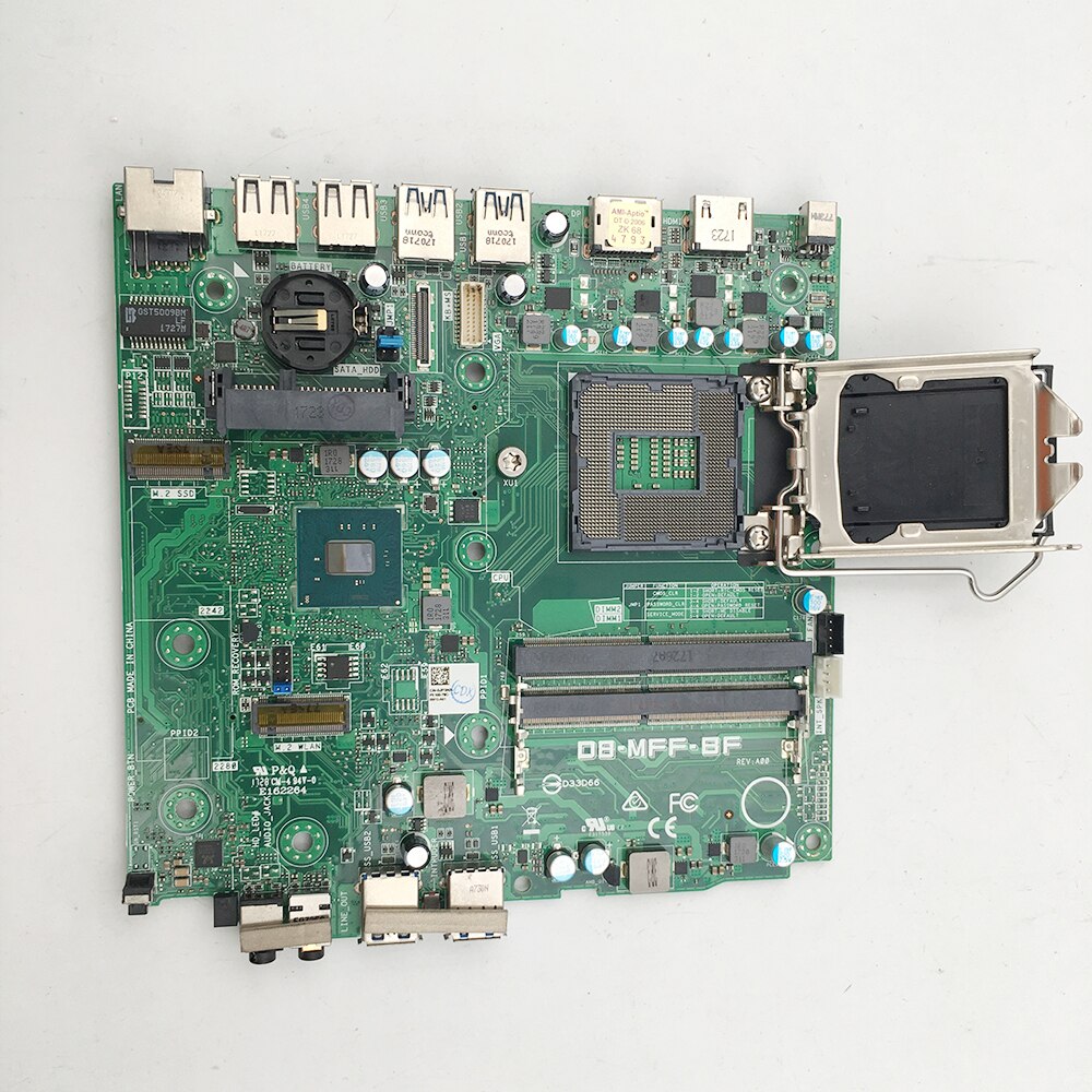 D8-MFF-BF DELL 3050 MFF Desktop Motherboard JP3NX 0JP3NX CN-0JP3NX M4YN1 Before Shipment Full Tested Working