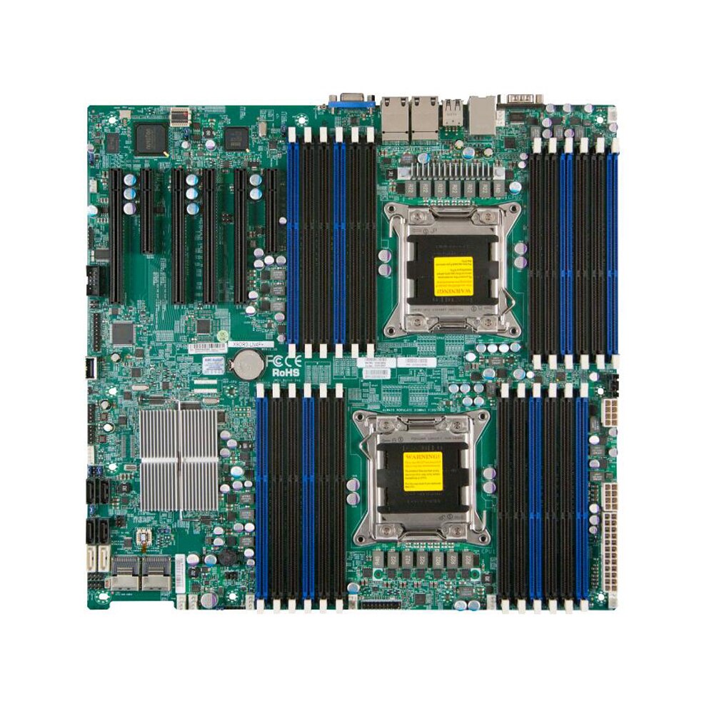 DDR3 PC Motherboard Supermicro X9DR3-LN4F+ LGA2011 E5-2600 V1/ V2 Family ECC Full Tested Working