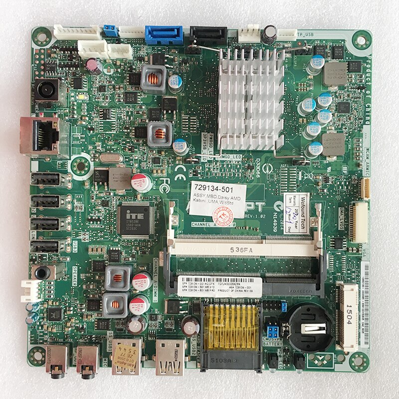 Desktop Motherboard HP 729134-001 729134-501 729134-601 19-2000 20-2000 AMPKB-PT System Board Full Tested Working