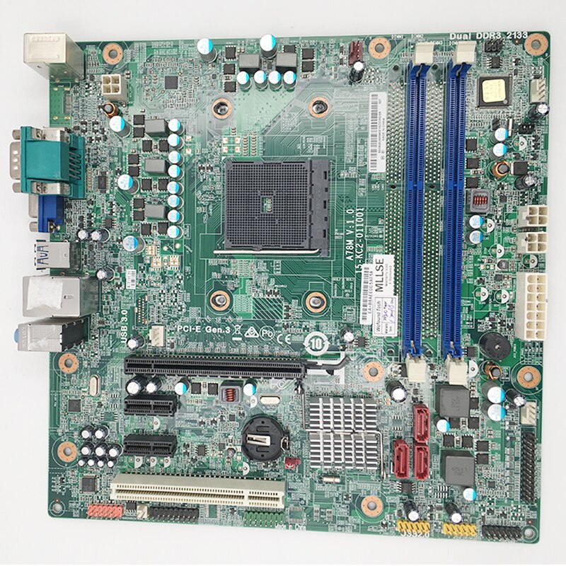 Desktop Motherboard A78M 15-KC2-011001 D3F3-LM2 03T7502 03T7303 Full Tested Working