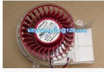 For ATI FireGL V7200 V7300 turbofan graphics card fan B127530BU 12V 0.42A
