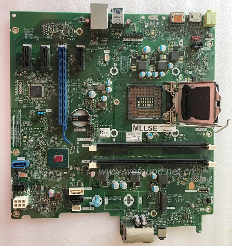 DELL 3050 MT PC Desktop Motherboard LGA1151 DDR4 W0CHX 0W0CHX CN-0W0CHX Y4H34 0Y4H34 System Board Full Tested Working