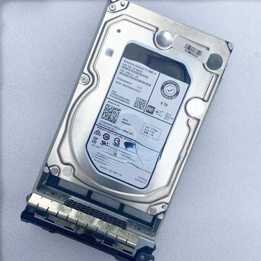 DELL MD1000 MD1200 MD1400 MD3000 Hard Drives 8T 7.2K 3.5 SAS 12G Full Tested Working