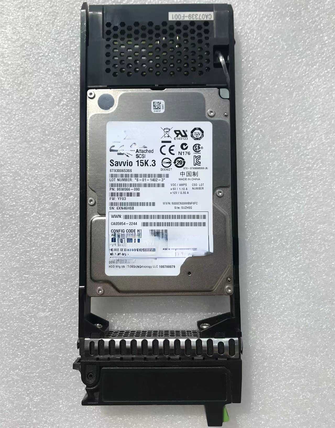 Fujitsu CA07339-E614 CA05954-2244 300G 15K 2.5 SAS Hard Drives Full Tested Working