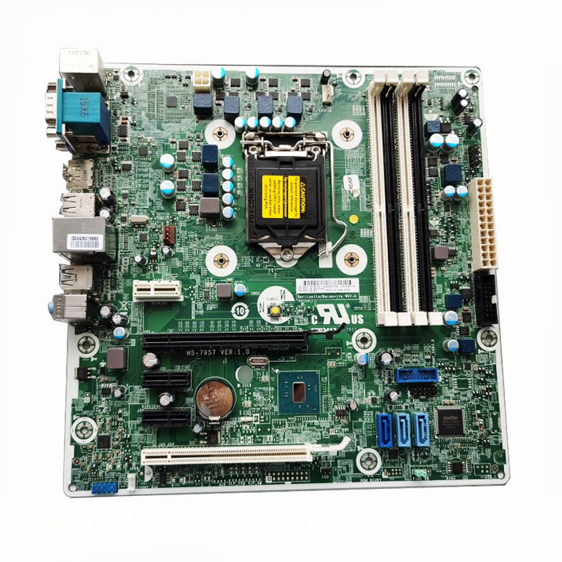 HP 400 490 498 G3 MT Desktop Motherboard 793741-001 793741-601 793305-001 MS-7957ed Full Tested Working