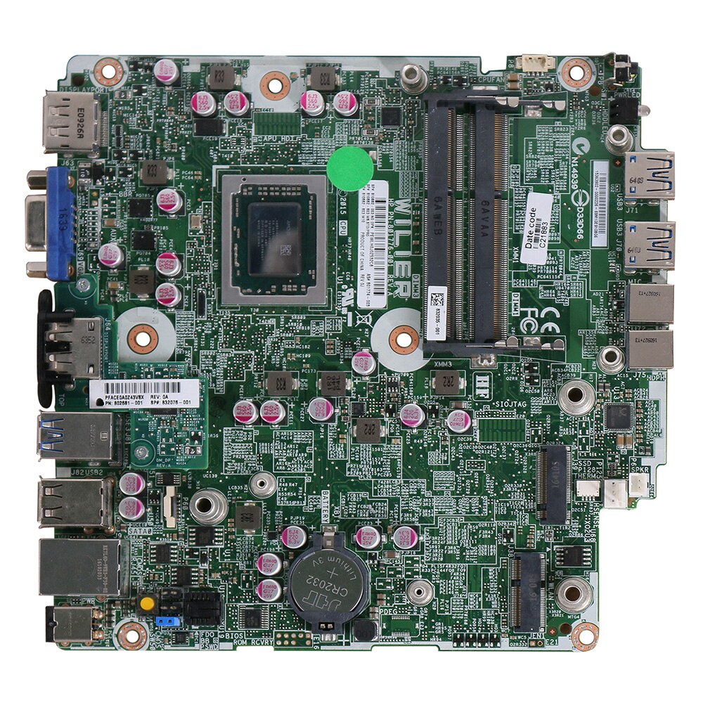 HP EliteDesk 705 G2 DM Desktop Motherboard 810662-003 801774-003 801776-001 Full Tested Working