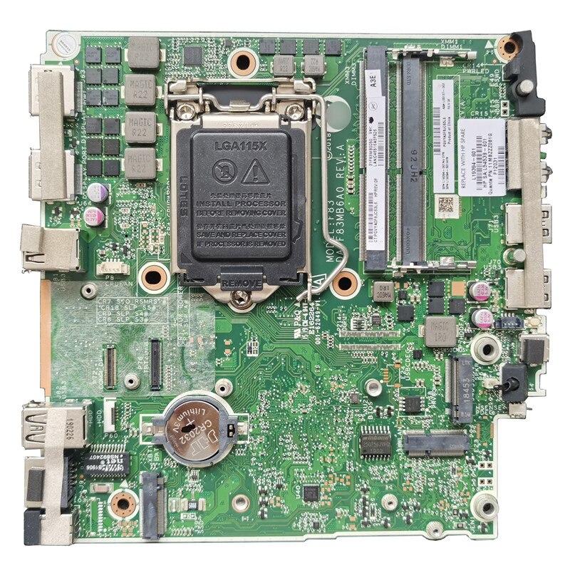 HP EliteDesk 800 G4 DM Desktop Motherboard L19394-601 L54539-601 DA0F83MB6A0 65Wed Full Tested Working