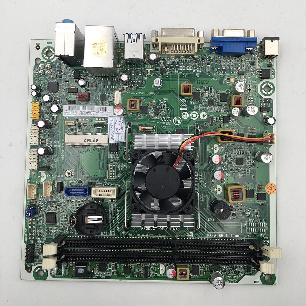 HP Pavilion 110-410 Desktop Motherboard 100-401 767116-001 DC ITX Full Tested Working