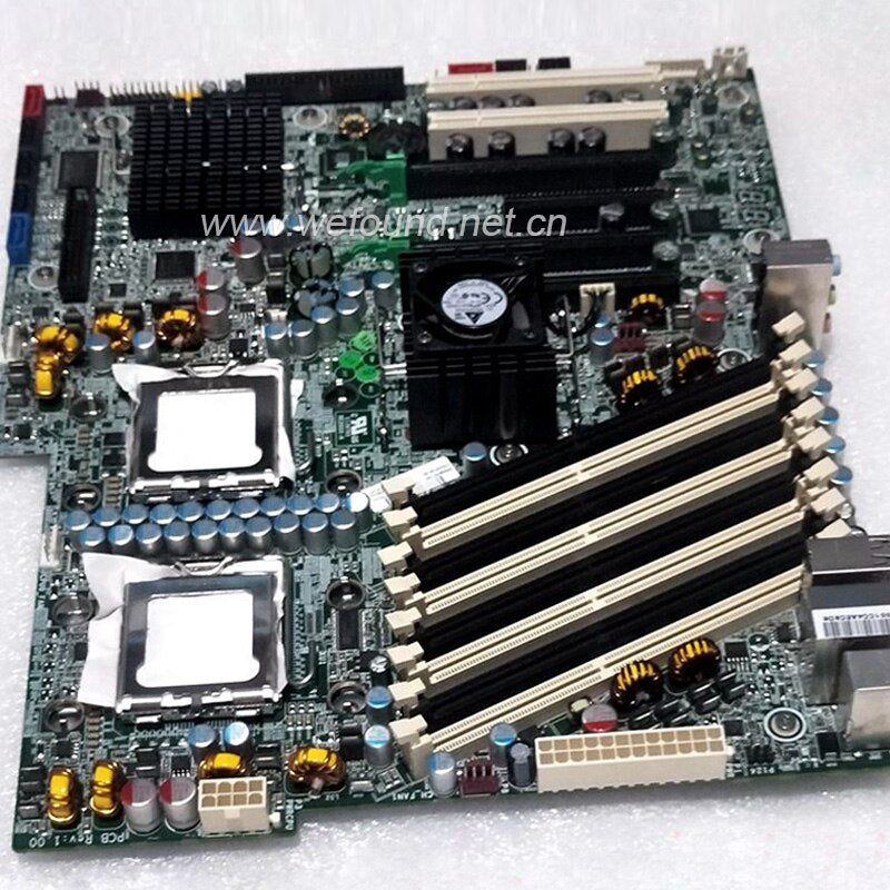 HP XW6600 440307-001 439240-001 Graphics Workstation Motherboard Socket LGA771 Dual Xeon CPU Supports 54XX Series CPU Full Tested Working