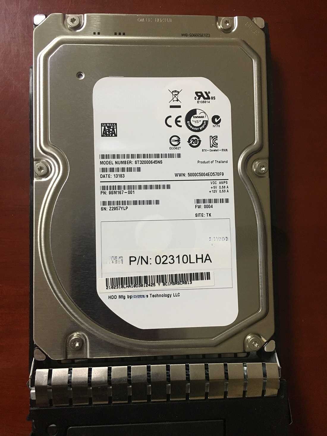 RH2288V3 RH1288V3 RH5885V3 2T 7.2K 3.5 SATA Hard Drives Full Tested Working