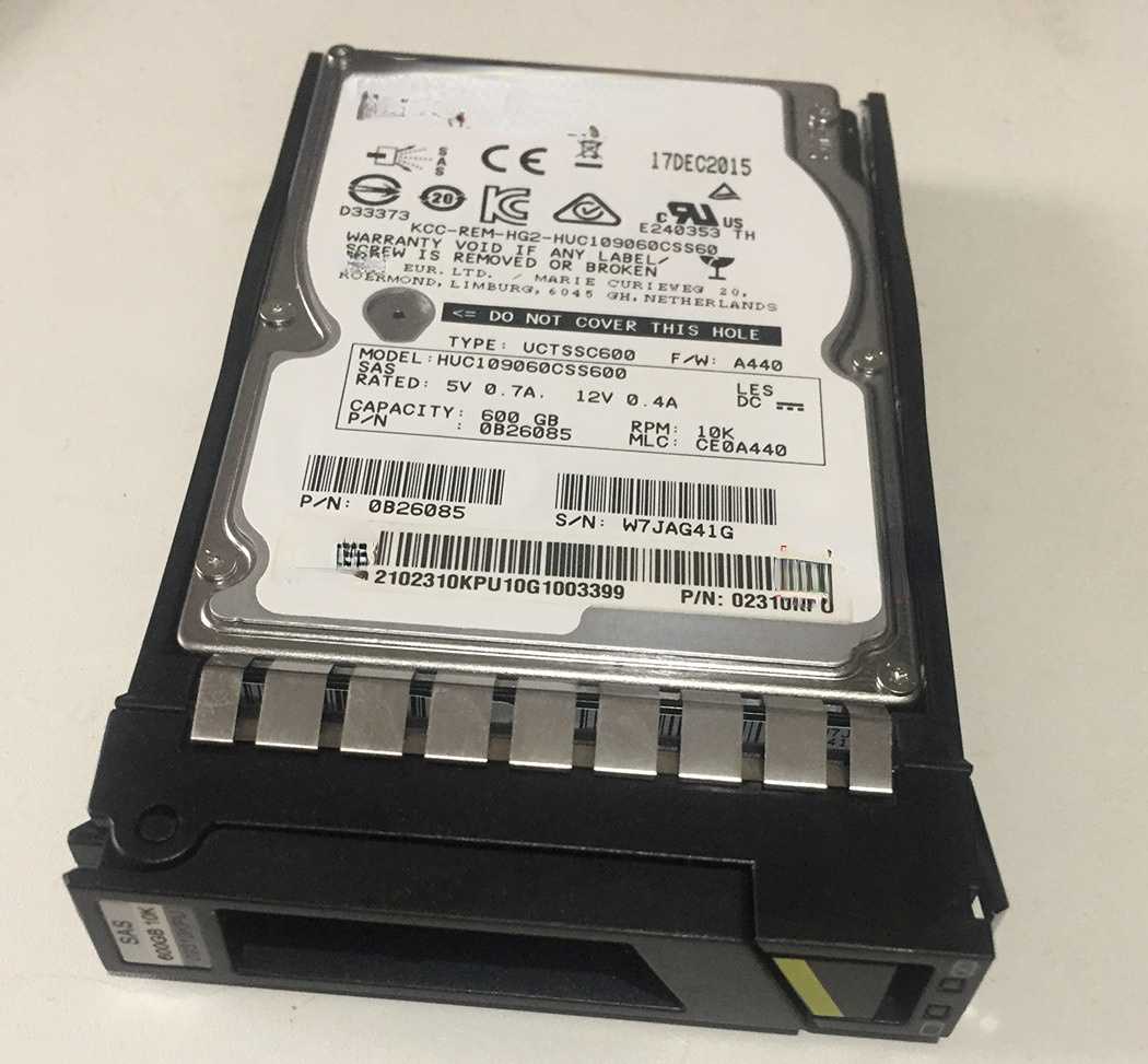 RH2488H V5 RH8100 V5 CH242 V3 Disques durs 600G 10K 2.5 SAS Fonctionnement entièrement testé