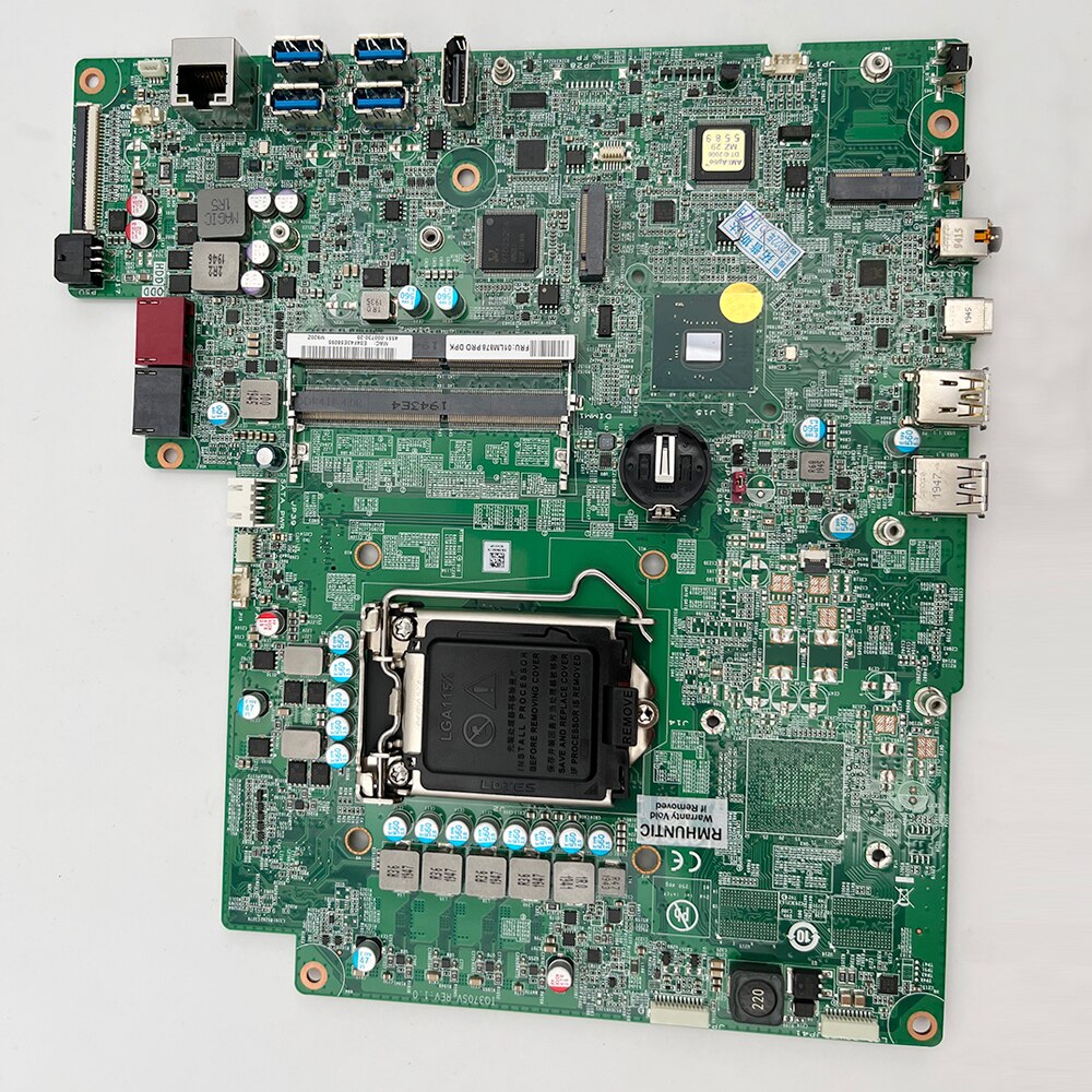 Lenovo ThinkCentre M920z AIO IQ30SV 01LM878 01LM465 All-in-one Motherboard Full Tested Working