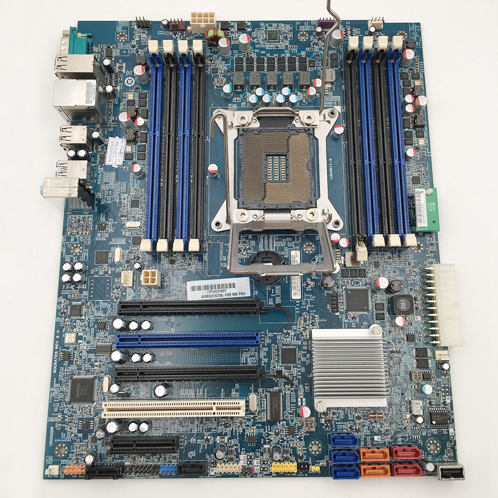 Lenovo ThinkStation S30 X79 Workstation Motherboard 03T6734 03T6736 LGA2011 Full Tested Working