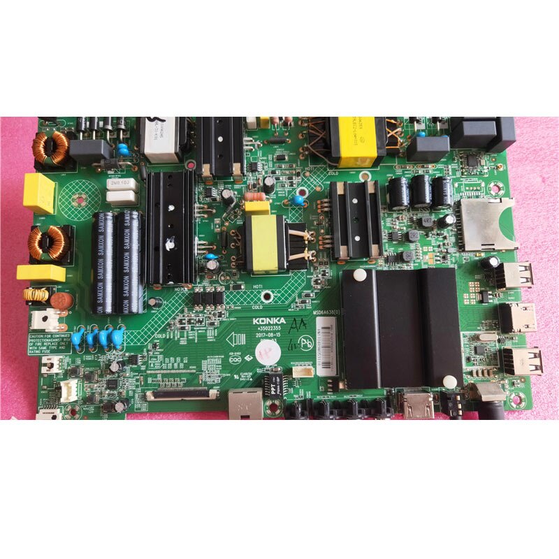 Konka KKTV B55U Motherboard 35022355 Screen CN550KC7510 CEC-PCB5460001A