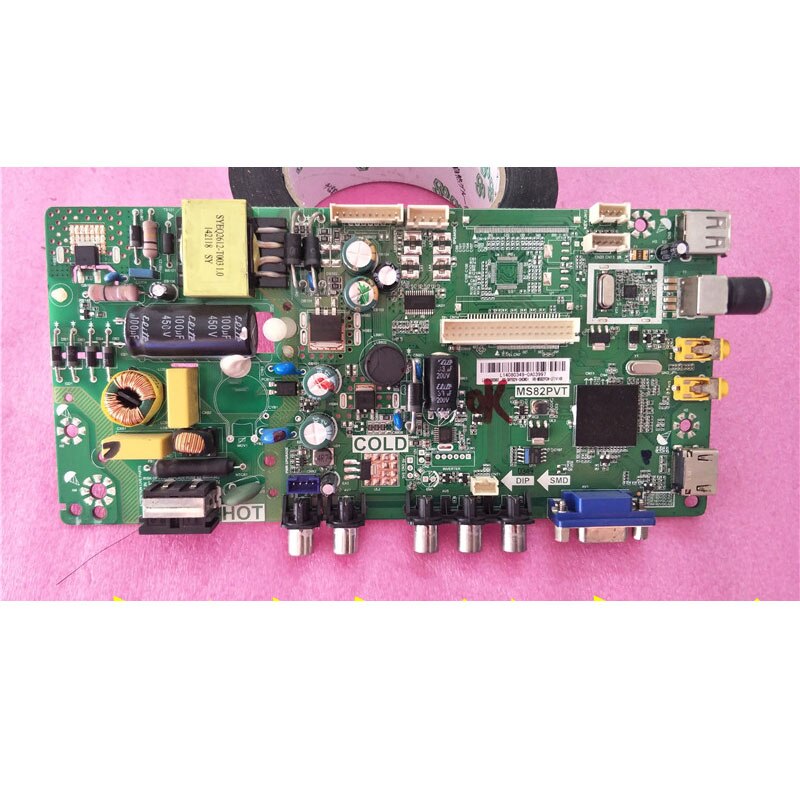 The Original TCL L32F1600B L32F3301B L32C11 Motherboard MS82PVT Tp. MS18VG.PB77