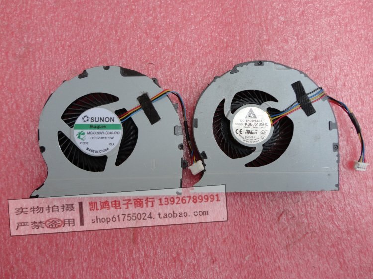 Laptop CPU Cooler Cooling Fan FOR lenovo Z370 Z370A Z370G MG60090V1-C040-S99 KSB05105HC-AL1E