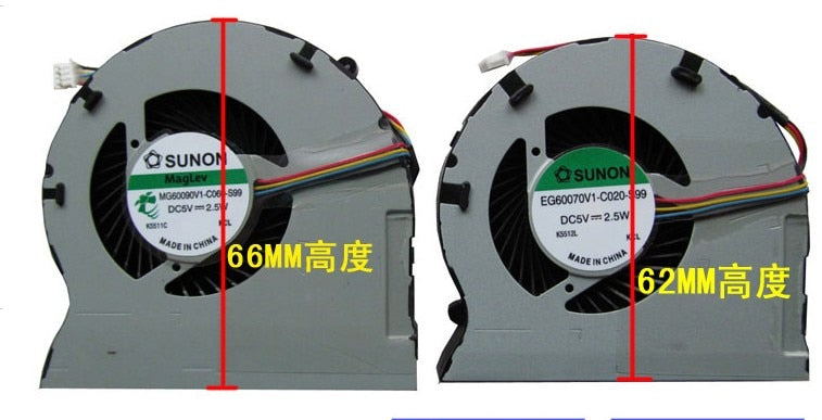 Laptop CPU Cooler Cooling Fan FOR lenovo Z470 Z475 Z470A Z470G Z475A EG60070V1-C020-S99 MG60090V1-C060-S99