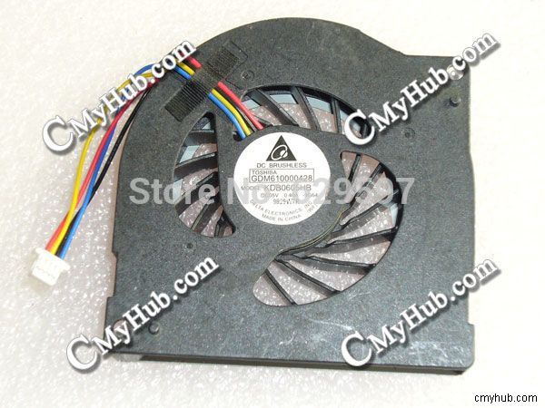 Laptop CPU cooling cooler fan for Toshiba Tecra A8 A11 Series laptop notebook GDM610000428 KDB0605HB-9G64 DC 5V 0.40A 4pin