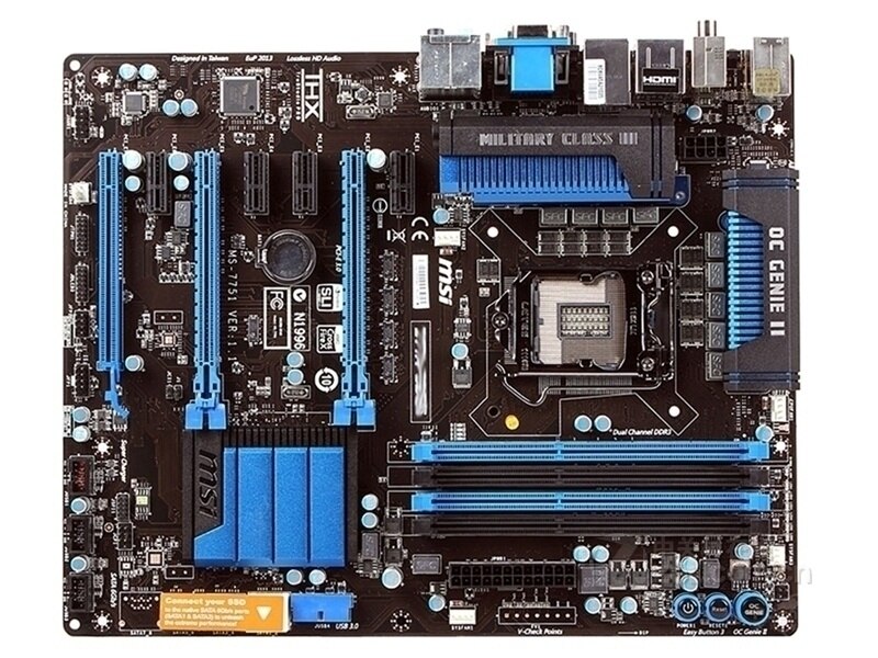 MSI Z77A-GD55 desktop motherboard DDR3 LGA 1155 32GB