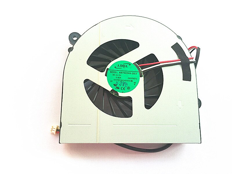 CPU Cooling fan for CLEVO W150 W150er W230SS W230N W350 W350ETQ W370ET W370ETQ K590S K660E K360E AB7905HX-DE3