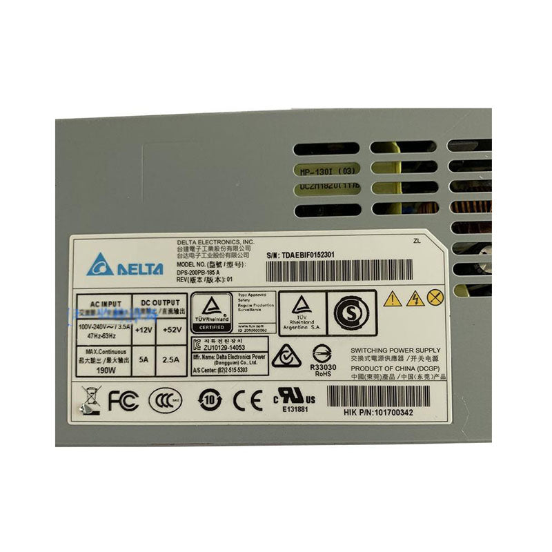 Delta DPS-200PB-185 a DPS-200PB-185A 190w 101700342 - Power supply