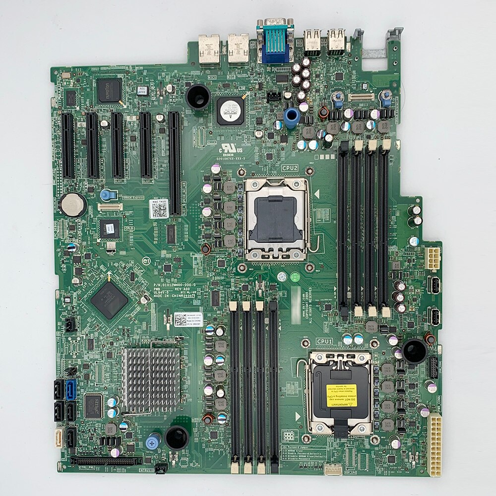 DELL PowerEdge Sever Motherboard T410 0M638F 0Y2G6P H19HD M638F Y2G6P H19HD Full Tested Working