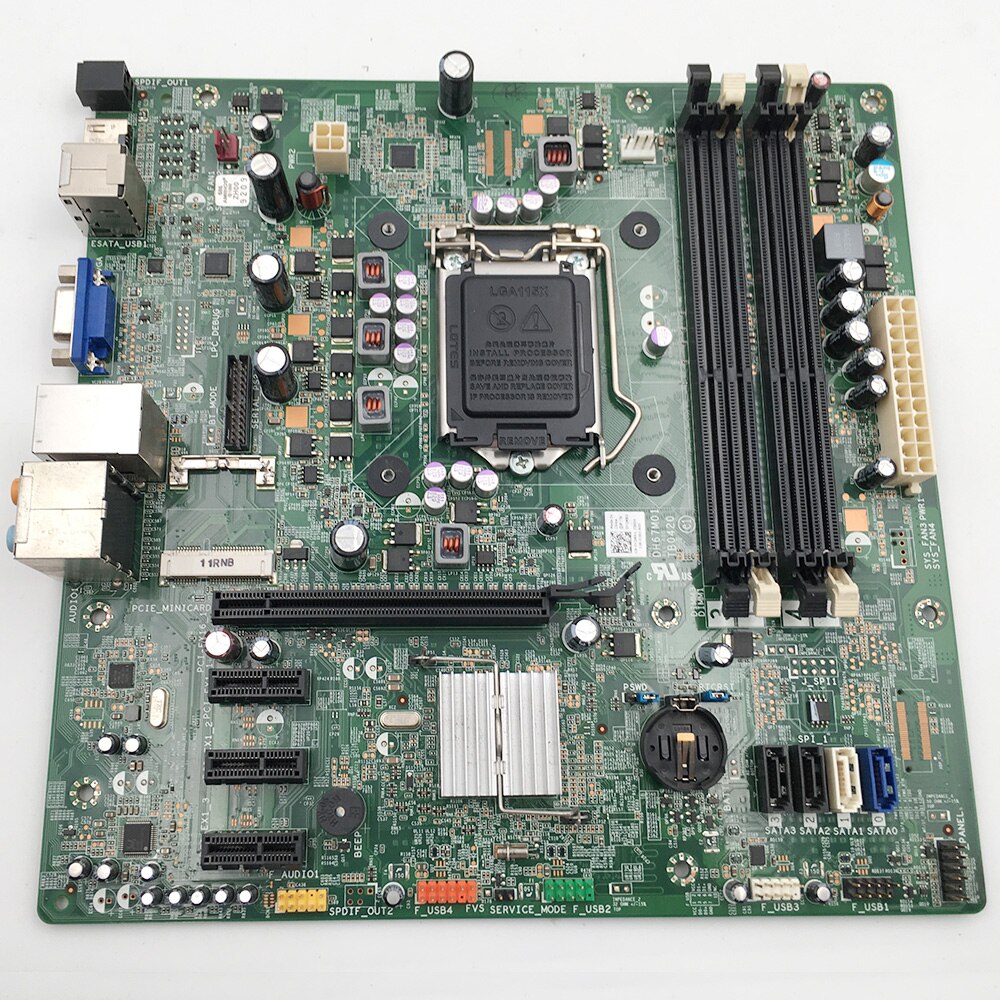 DELL Server Motherboard XPS 8300 DH67M01 Y2MRG 0Y2MRG HWY8Y Full Tested Working