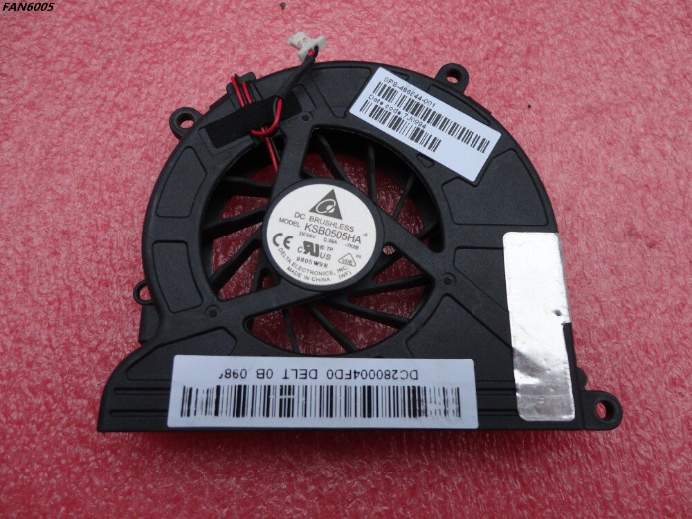 fan for HP DV4 CQ40 CQ41 CQ45 laptop computer CPU cooling fan cooler GB0506PFV1-A 13.V1.B3404.F.GN AB7205HX-GC1 2pin