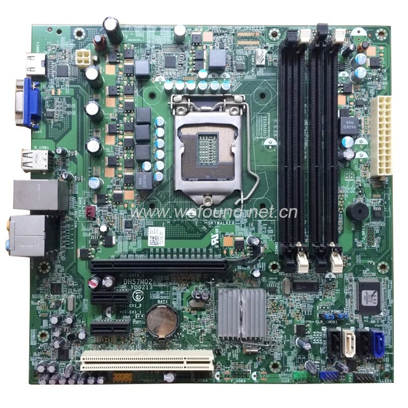 PC Desktop Motherboard DELL 580s 580 DH57M02 C2KJT 33FF6 System Board Full Tested Working