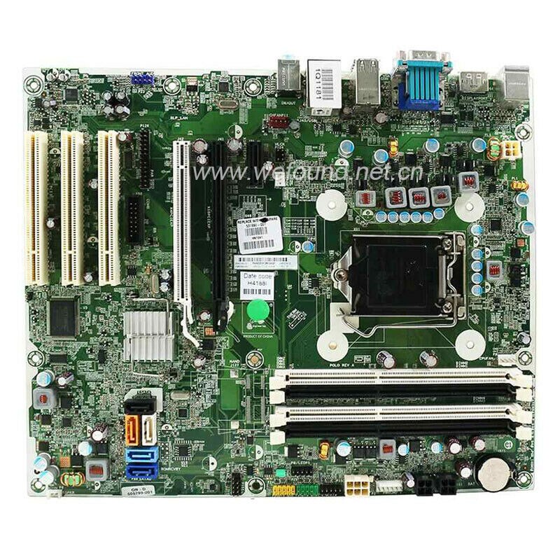 PC Desktop Motherboard HP 8100 8180 Elite CMT Q57 531990-001 505799-001 COMPAQ 8100 8180 System Board Full Tested Working