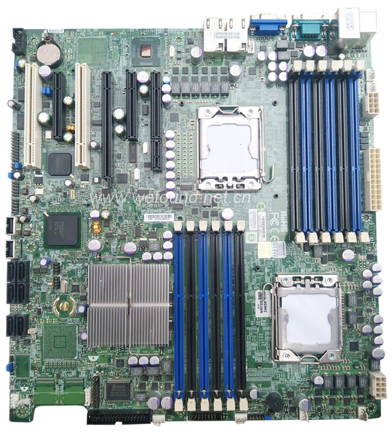 PC Desktop Motherboard SuperMicro X8DTI-F X58 LGA1366 System Board Full Tested Working