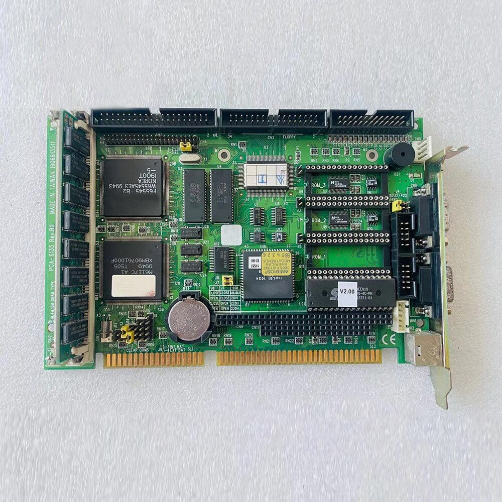PCA-6135 Rev.B2 Advantech Integrated CPU Industrial Computer Motherboard Full Tested Working
