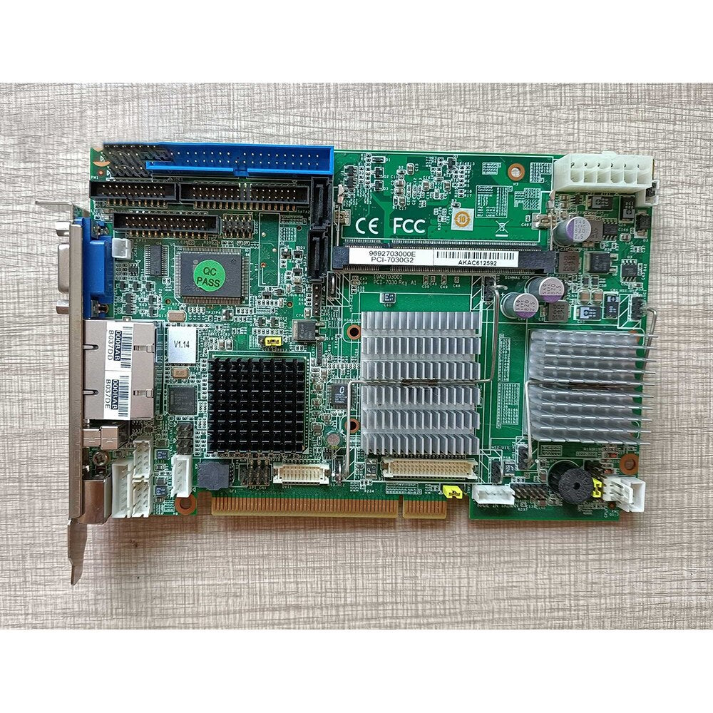PCI-7030 REV A1 PCI-7030G2 Half-length Card Industrial Control Motherboard Full Tested Working