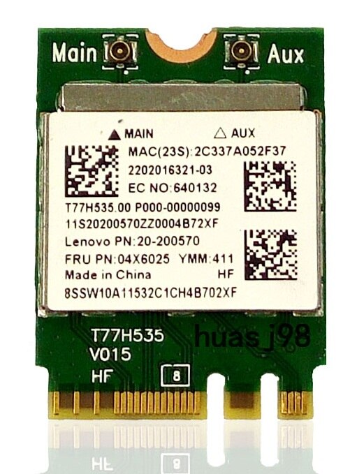 for Realtek RTL8723BE NGFF Wireless card Wifi Bluetooth 4.0 for IBM/Lenovo E450 E455 Y50-70 Y50-70 04X6025