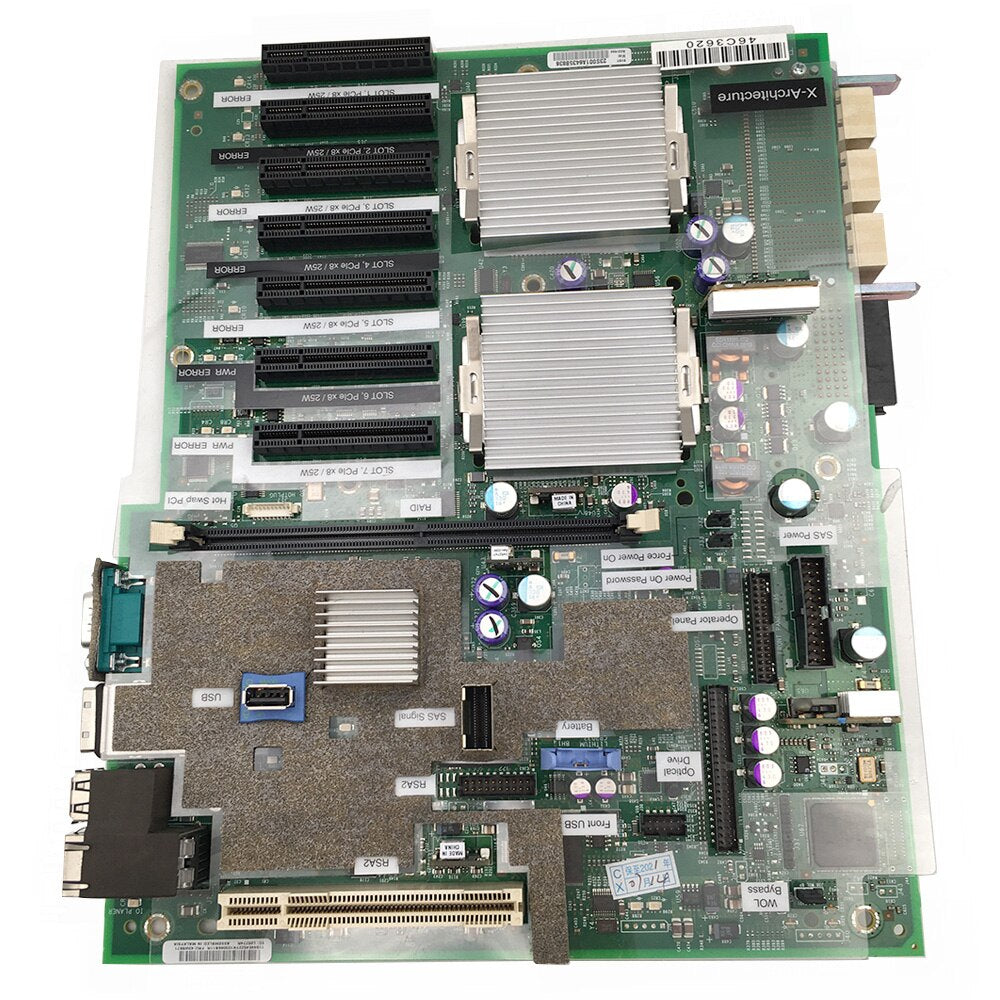 Server Motherboard IBM X3850 M2 X3950 M2 44E4485 43W8671 IO Board PCI Boarded Full Tested Working