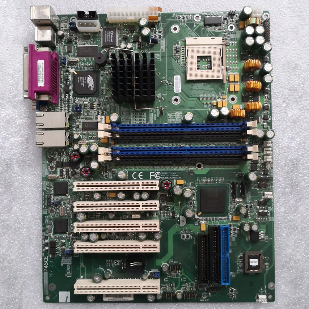 Server-Motherboard SuperMicro P4SCE REV:2.1 Vollständig getestet und funktionsfähig