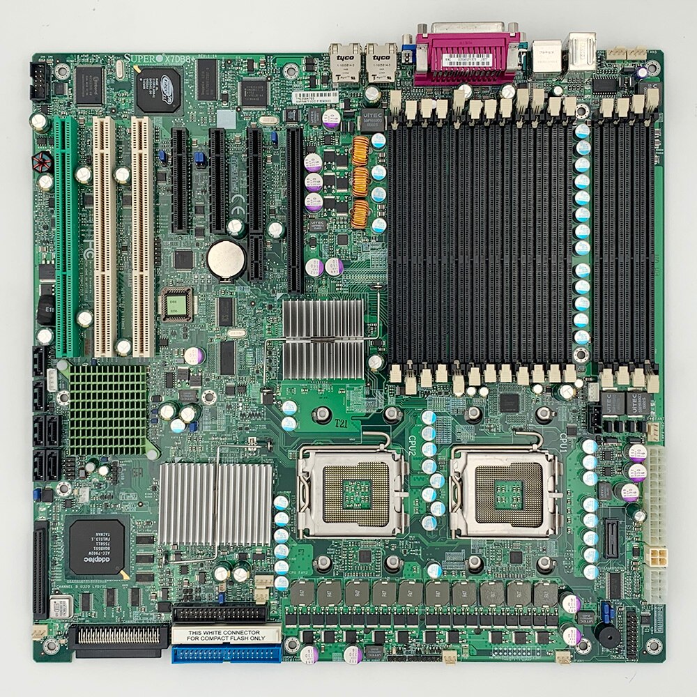 Server Motherboard SuperMicro X7DB8+ LGA771ed Full Tested Working