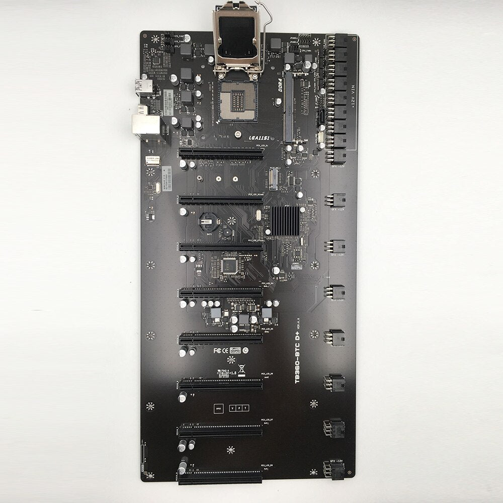 TB360-BTC D+ Biostar Mining Motherboard Multiple Graphics Card Professional Mining Board Full Tested Working