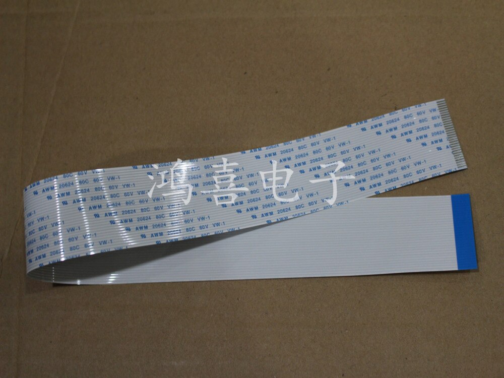10Pcs FFC FPC Flexible Cable 1.0mm Pitch 28 Pins Length 300mm Forward AWM 20624 80C 60V VW-1