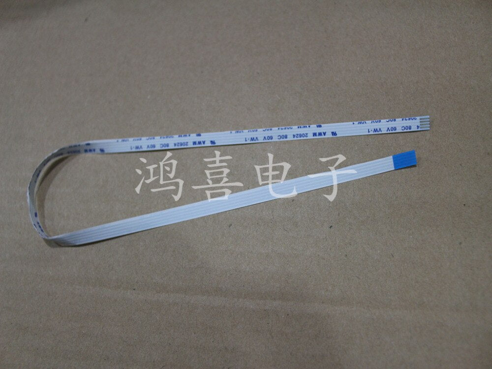 10Pcs FFC FPC Flexible Cable 1.0mm Pitch 4 Pins Length 350mm Forward AWM 20624 80C 60V VW-1