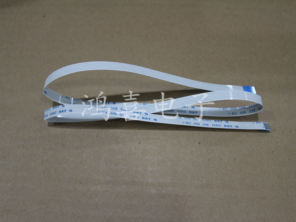 10Pcs FFC FPC Flexible Cable 1.0mm Pitch 5 Pins Length 600mm Forward AWM 20624 80C 60V VW-1
